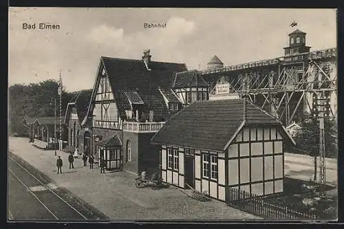 AK Bad Elmen, Bahnhof