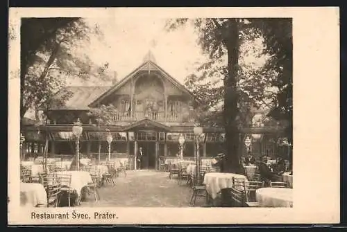 AK Wien, Restaurant Svec im Prater