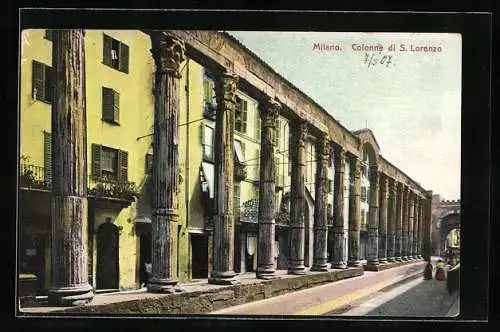 AK Milano, Colonne di S. Lorenzo