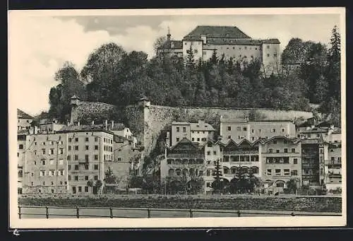 AK Salzburg, Kapuzinerberg vom Rudolfskai