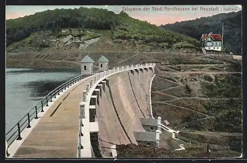 AK Neustadt /Harz, Talsperre der Stadt Nordhausen