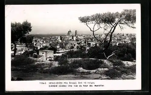 AK Candie, une vue du haut des murailles