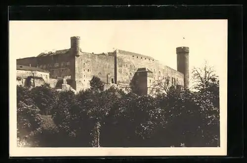 AK Tallinn, Blick zur Burg