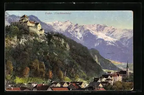 AK Vaduz, Valduz und Schloss Vaduz