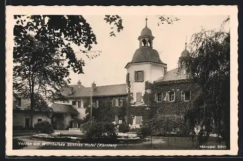 AK Velden am Wörthersee, Schloss-Hotel