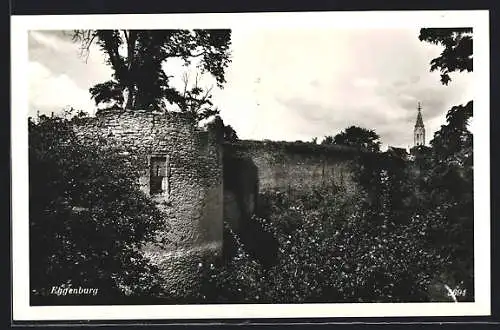 AK Eggenburg /Niederösterreich, Stadtmauer