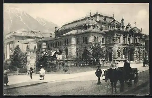 AK Innsbruck, Blick auf Stadtsäle