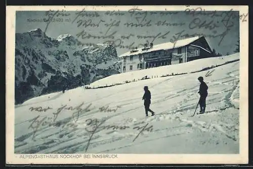 AK Innsbruck, Alpengasthaus Nockhof