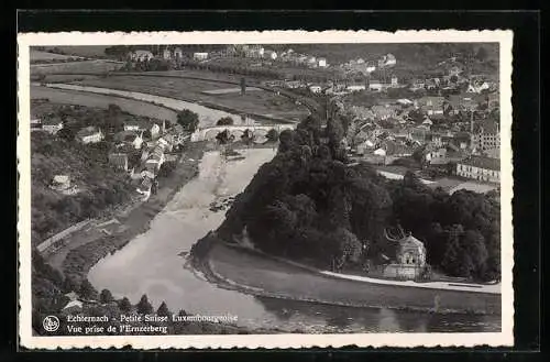 AK Echternach, Vue prise de l`Ernzerberg