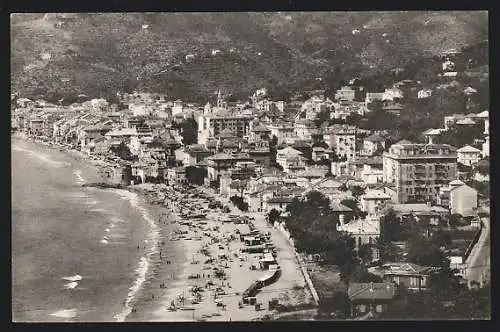 AK Alassio, Panorama aus der Vogelschau