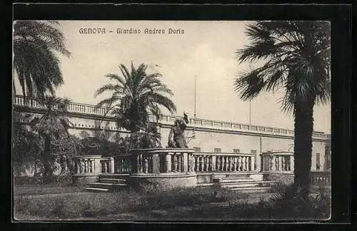 AK Genova, Giardino Andrea Doria