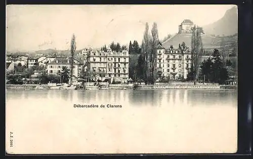 AK Clarens, Débarcadère