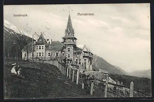 AK Innsbruck, Das Hotel Mariabrunn