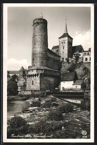 AK Bautzen, Ansicht der alten Wasserkunst