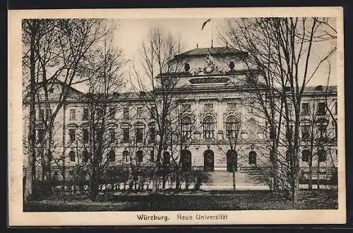 AK Würzburg, Die neue Universität im Herbst