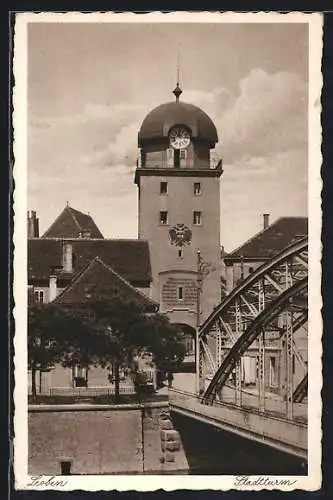 AK Leoben, Brücke zum Stadtturm