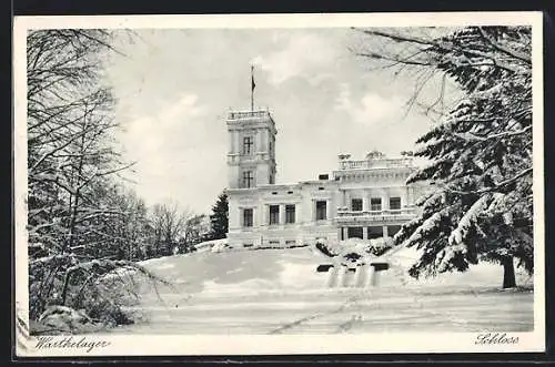 AK Warthelager, Schloss im Winter