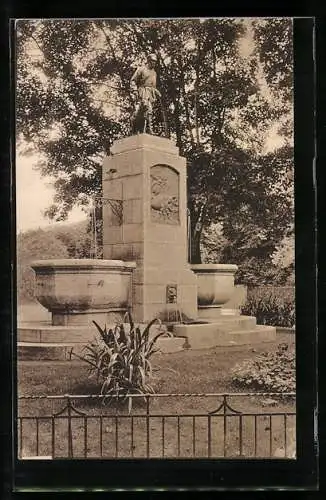 AK Göttingen, Blick auf den Hirtenbrunnen