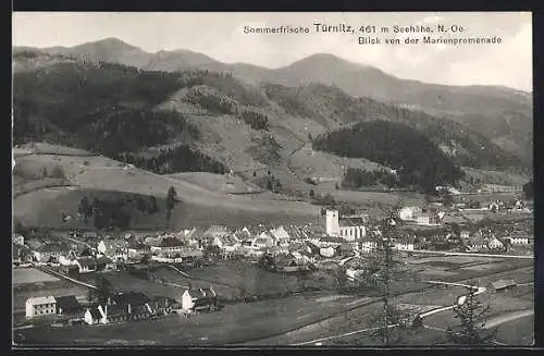 AK Türnitz /N.-Oe., Blick von der Marienpromenade