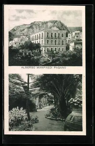 AK Capri, Albergo Manfredi Pagano, Villa Romana