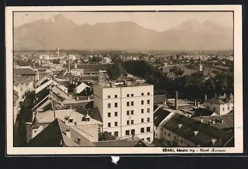 AK Kranj, Mestni trg, Hotel Europa