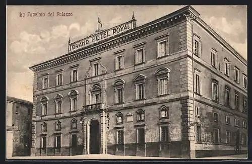 AK Orvieto, Grand Hotel Royal, la Facciata del Palazzo