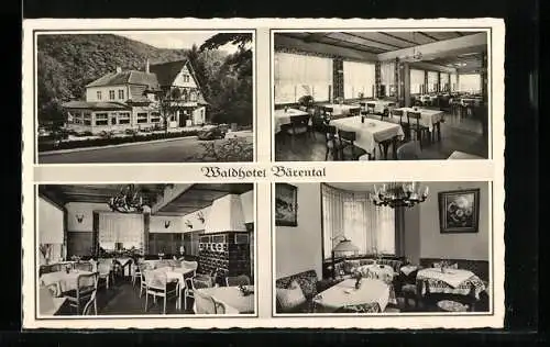 AK Kohlstädt i. Lippe, Waldhotel Bärental