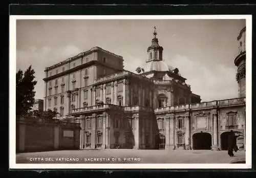 AK Città del Vaticano, Sacrestina di S. Pietro