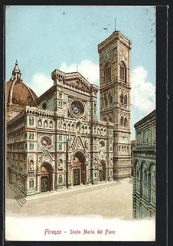 Lithographie Firenze, Santa Maria del Fiore