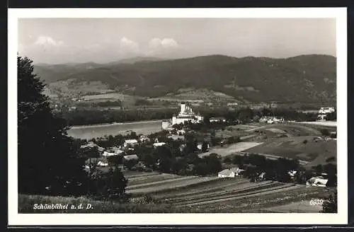 AK Schönbühel a.d. D., Teilansicht mit Schloss