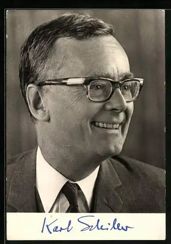 AK Karl Schiller, SPD, Minister für Wirtschaft