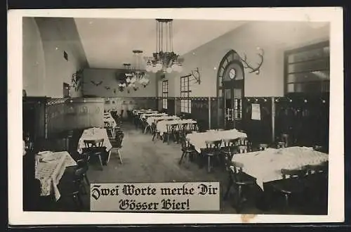 AK Wien, Gösser Hubertus Restaurant, Mariahilferstrasse 49