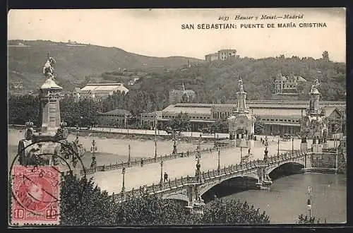 AK San Sebastian, Puente de María Cristina