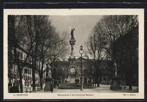 AK Pamplona, Monumento a los Fueros de Navarra