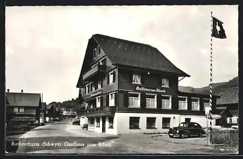 AK Rothenthurm, Das Gasthaus zum Rössli