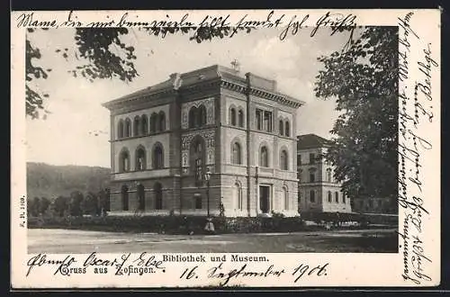 AK Zofingen, Bibliothek und Museum