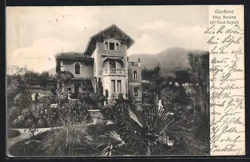 AK Gardone, Villa Annina v. P. Heyse