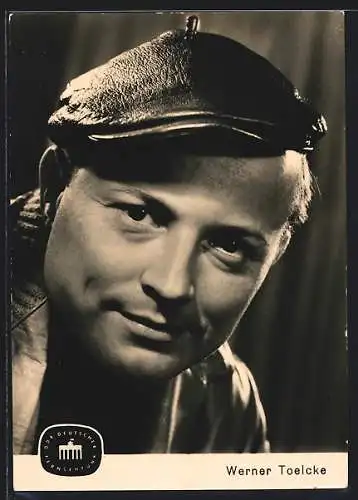 AK Schauspieler Werner Toelcke mit Hut