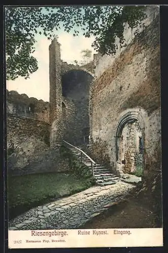 AK Kynast, Ruine, Eingang