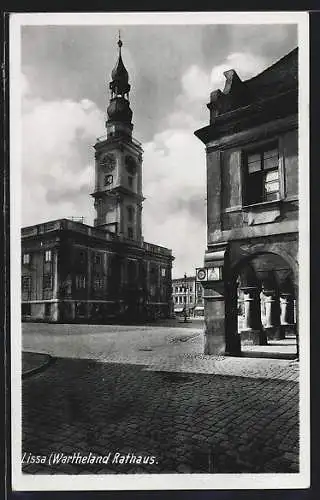 AK Lissa, Platz vor dem Rathaus