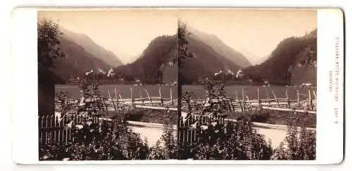 Stereo-Fotografie Alois Beer, Klagenfurt, Ansicht Salzburg, Böckstein gegen Nassfeld