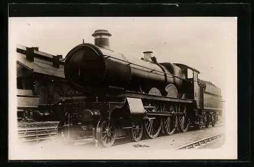 AK Dampflokomotive Waverley, englische Eisenbahn