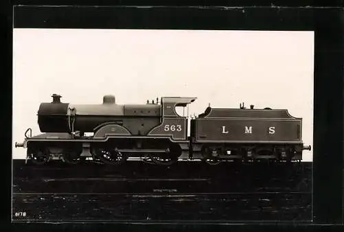AK Dampflokomotive No. 563 der LMS