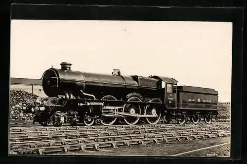 AK Dampflokomotive King George V der Great Western