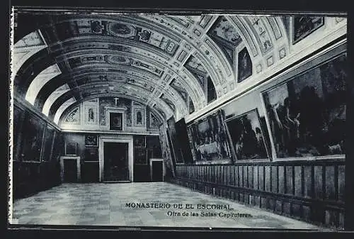 AK El Escorial, Monasterio de el Escorial, Otra de las Salas Capitulares