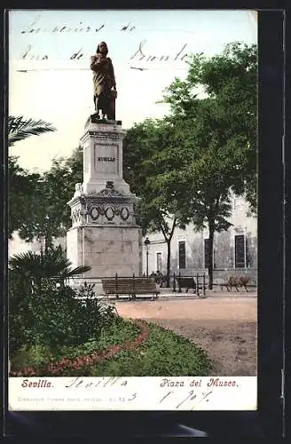 AK Sevilla, Plaza del Museo