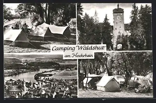 AK Waldshut, Camping-Platz, Tor-Turm
