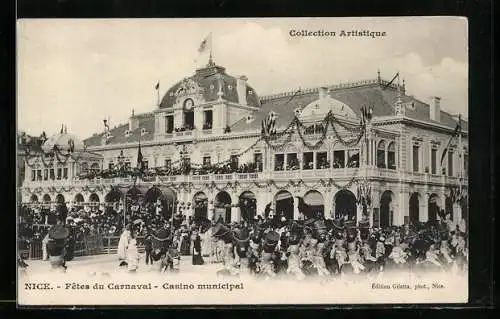 AK Nice, Fêtes du Carneval, Casino municipal, Fasching