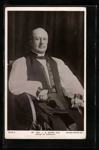 AK Rt. Rev. J. N. Quirk, Bishop of Sheffield