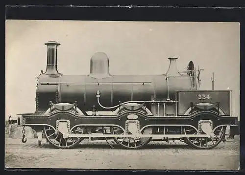 AK 6-wheeled engine, No. 334